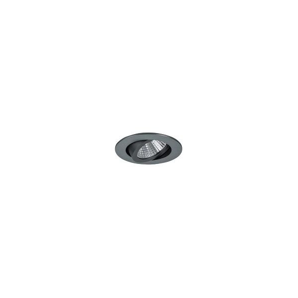 Brumberg LED-Einbaustrahler 7W 3000K A++ 740lm Titan mit 1LED IP20 titan, rund 38° 12361643, 104448