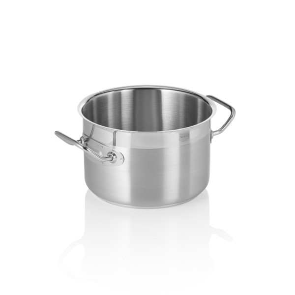 WAS Bratentopf COOKWARE 21, Ø 20 cm, 4 L, Chromnickelstahl 18/10, 2107200