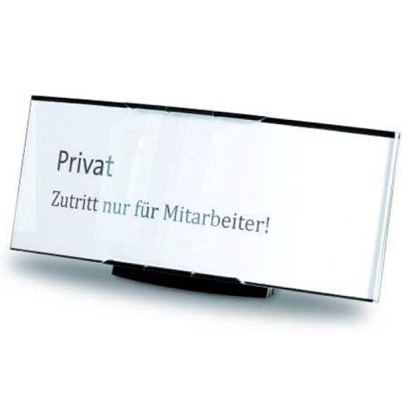 Stein HGS Tischaufsteller -PacificX- aus Aluminium, 151 x 67 x 30 mm, mo1070