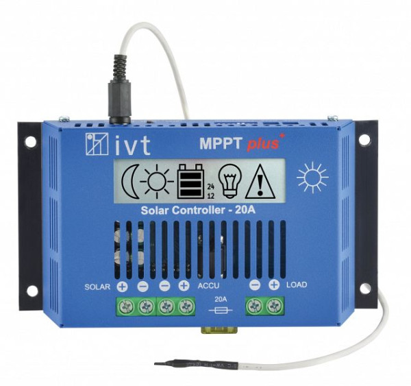 IVT MPPTplus⁺ Solar-Controller 12 V/24 V, 20 A, 200036