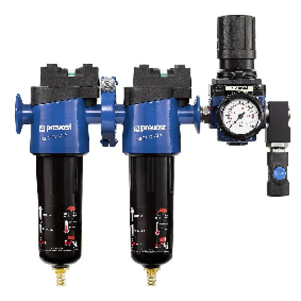 Prevost Filtereinheit für Lackieranwendungen, Eingang mit IG BSPP= G 1/2, Ausgang mit 1 Kupplung= ESI 07, MBR 12ES