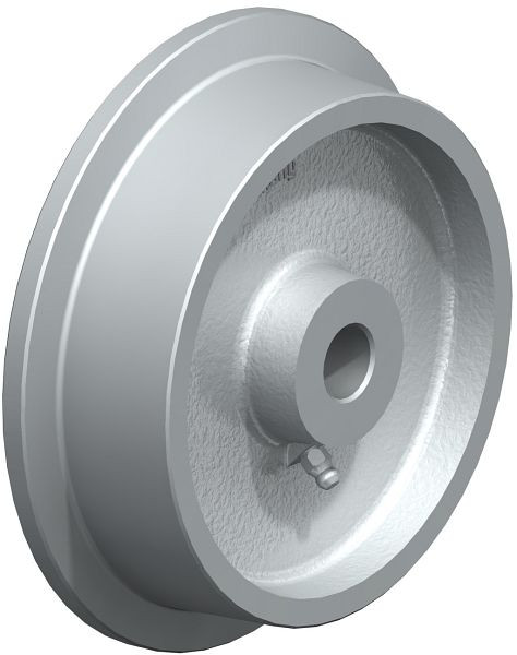 Blickle SPK 150G Rad aus Stahl, Grau, 8516