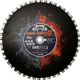 Iwetec Diamant-Trennscheibe Cobra Hybrid 13 Silent NT, ø 450 mm, 685161