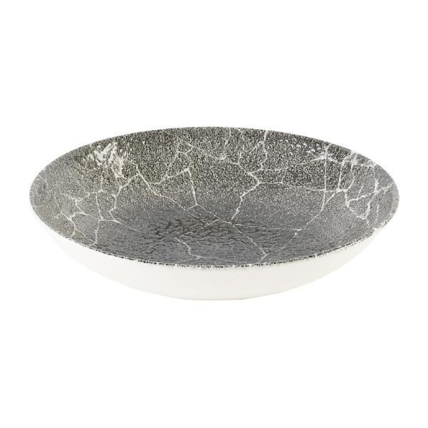 Churchill Studio Prints Kintsugi Quartz Black Coupe-Schüssel, 248 mm (12 Stück), DX808