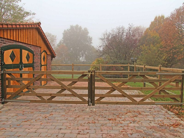 Growi Holz Weidetor Sussex, 120 cm Höhe x 300 cm Breite, 10039370