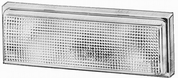 HELLA Innenraumleuchte, Halogen, 12/24V, 10W, K (10W), Anbau, Lichtscheibenfarbe: glasklar, Innenraum, 2JA 003 354-051