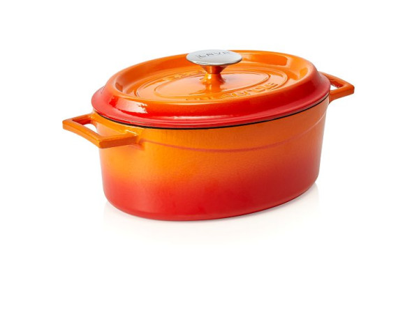 WAS Bräter LxBxH 28 x 21 x 11 cm, orange, 363801027, 8680215490821