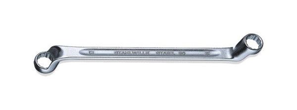 STAHLWILLE Doppelringschlüssel, tiefgekröpft, mit AS-Drive, 6 x 7 mm, 41040607