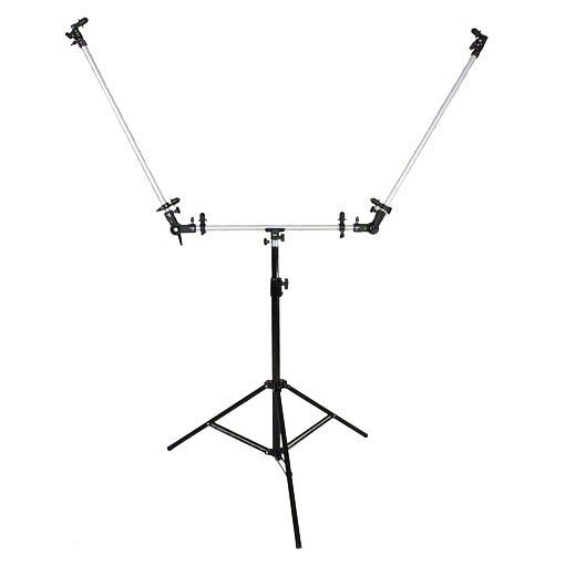 Walimex Stativ Trireflektor mit Ausleger, 1013562, 4250234535625