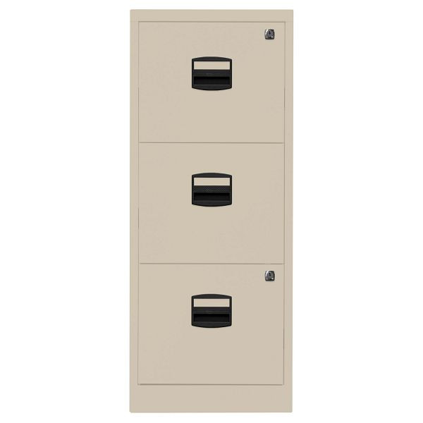 Bisley Home Hängeregistraturschrank PFA, 3 HR-Schubladen, 643 sand, PFA3F643