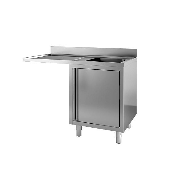 Vaiotec TOPLINE Spülcenter 600 / 1 Becken rechts mit Flügeltür L: 1200 mm, 10795