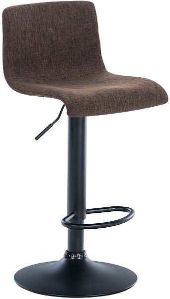 CLP Barhocker Hoover Stoff B, braun, 324813, 4255716332228