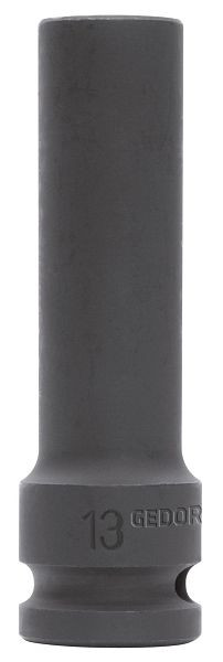 GEDORE red Kraftschraubereinsatz 1/2", lang 6-kant SW12mm, Länge 78mm, 3300542