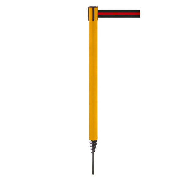 Stein HGS Personenleitsystem -P-Line Outside-, gelb, schwarz/rot/schwarz waagerecht (gestreift), mit Sicherheitsverschluss (selbstlösend), 37688-0602