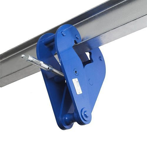 PLANETA Trägerklemme BK100, mit verzinkter Spindel, Tragfähigkeit 10000 kg, Greifbereich 90 - 290 mm, 306571
