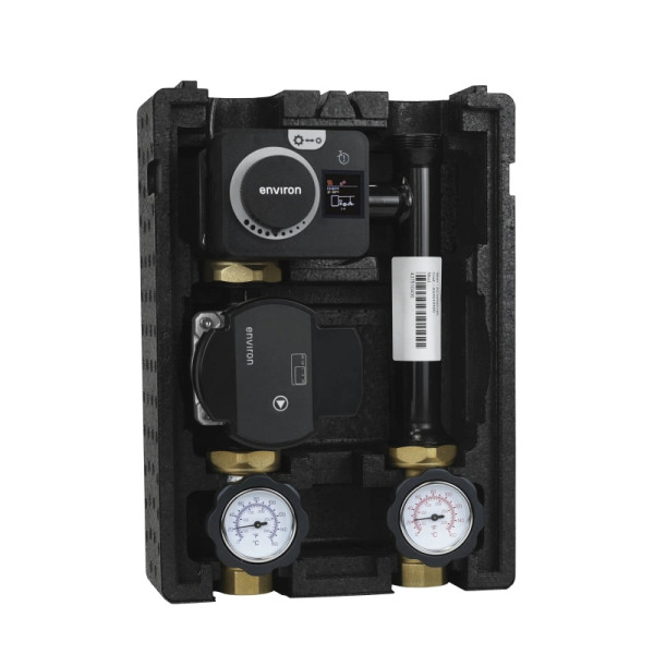 Environ Thermoreflux X Rücklaufanhebung mit elektrischem Festwert Stellmotor ENC10 und Environ EcoStar 25/6, ENECO006250ENC10ECOS