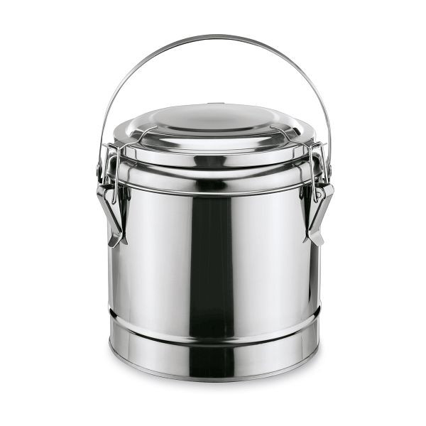 WAS Thermospeisetransportbehälter mit Tragegriff, 4,0, Liter, Chromnickelstahl, 4621400