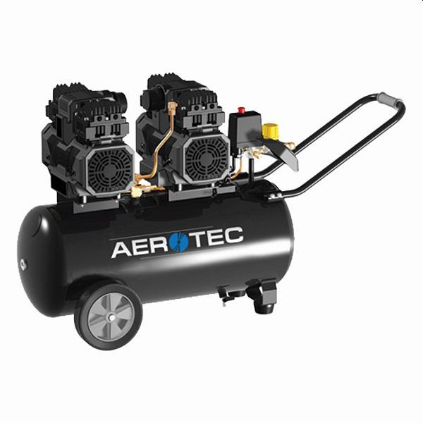 AEROTEC Kolbenkompressor 360 TECH DUO ölfrei SILENT, 25113201