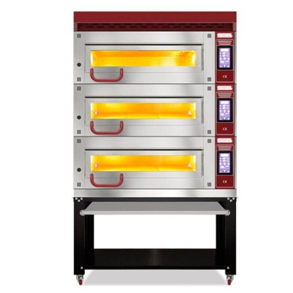 SGS Gastro Bäckerei-& Konditoreiofen - 3 Backkammern mit Touchscreen - 400 V, MT800