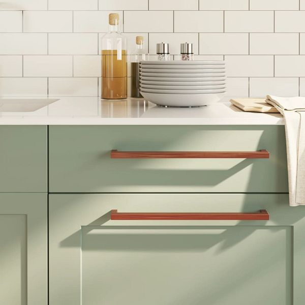 vidaXL Möbelgriffe 20 Stück Bronzen 320 mm Edelstahl, 3203665