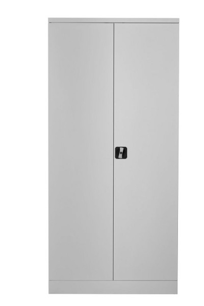 Gürkan Flügeltürenschrank, 42 x 92 x 195 cm, Verkehrsweiß, Fachboden Stück 4, FLC.19/N, 109705