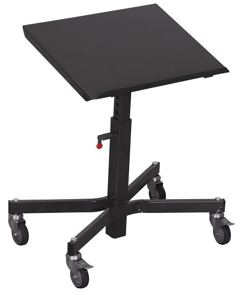 VARIOfit Materialständer, einseitig neigbar, Außenmaße: 600 x 410 x 520 - 775 mm, RAL 7016 anthrazitgrau, sw-405.005/AG