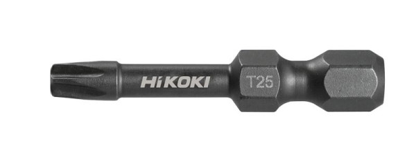 HiKOKI Bit 1/4" für Torx-Schrauben T25, 38mm, schlagfest, VE: 3 Stück, 751183