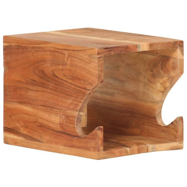 vidaXL Wand Fahrradträger 35x25x25 cm Akazie Massivholz, 320479