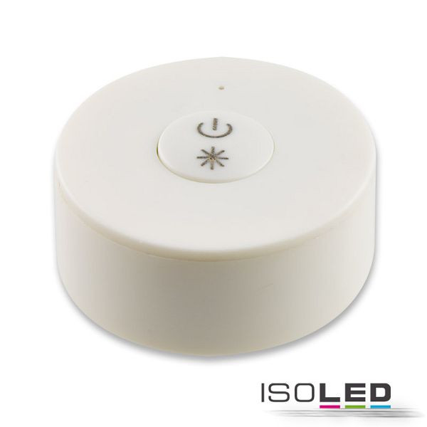 ISOLED Sys-One single color 1 Zone Druckknopf-Fernbedienung mit Batterie, 112622