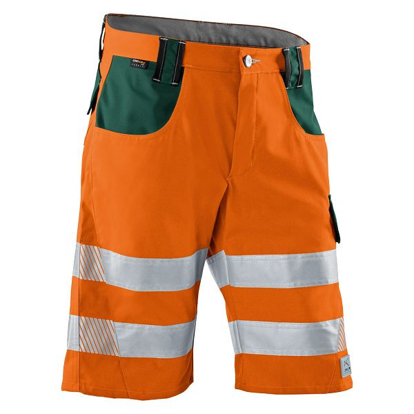 Kübler REFLECTIQ Shorts PSA 2, Farbe: warnorange/moosgrün, Größe: 52, 2307 8340-3765-52