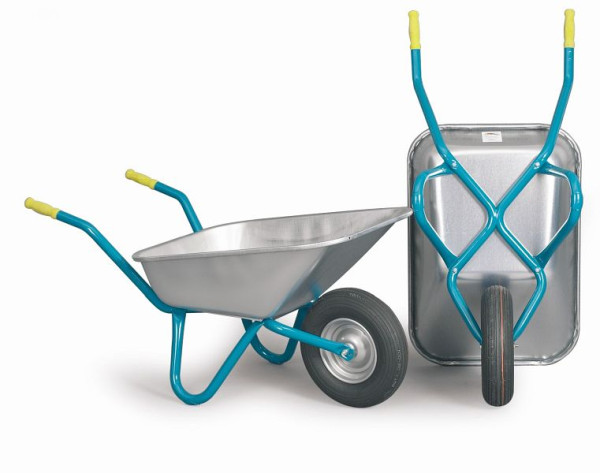 Mefro Schubkarre Standard 85, Fassungsvermögen: 85 l, Traglast: 250 kg, 01 8500