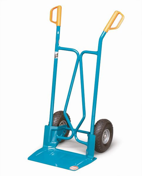 Mefro Kistenkarre mit großer Ladeschaufel, Traglast: 250 kg, 01 2004