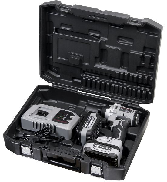 Kraftwerk Akku-Schrauber 20V 4Ah 200Nm inkl. 2 Akkus, 404.000.005