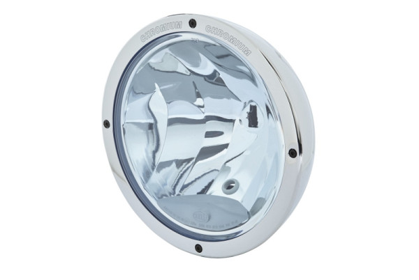 HELLA Halogen-Fernscheinwerfer, Luminator Chromium Blue, 24/12V, rund, Referenz: 17.5, ECE-R7/E1 2254/ECE-R112, hellblau, 800mm, 1F8 007 560-331