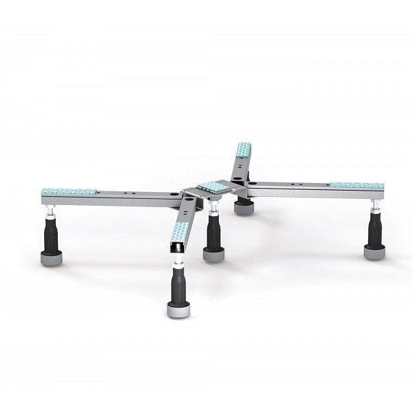 Sanotechnik Brausetassen Fußgestell 5 teilig Komplett, 50001