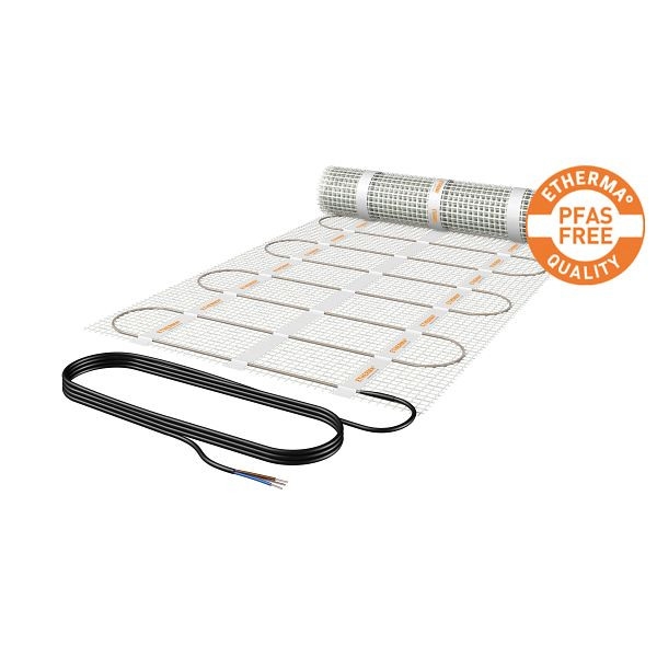 Etherma Heizmatte robust, PFAS frei, 14,9m², 50x2985cm, 4474W, 400V, 46597