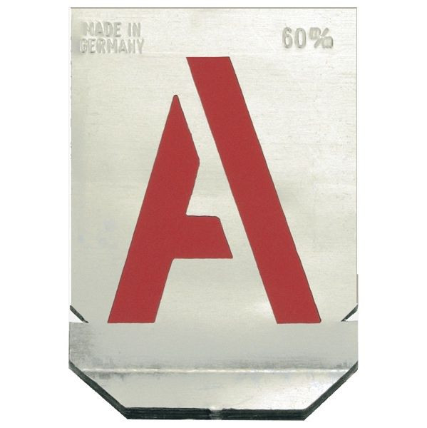 ALARM Buchstaben-Schablonen, 50 mm, 56036885
