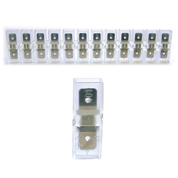 Haupa Elastik-Steckverbinder 2,8x0,8 mm GL 7,5 mm, VE: 100 Stück, 280460