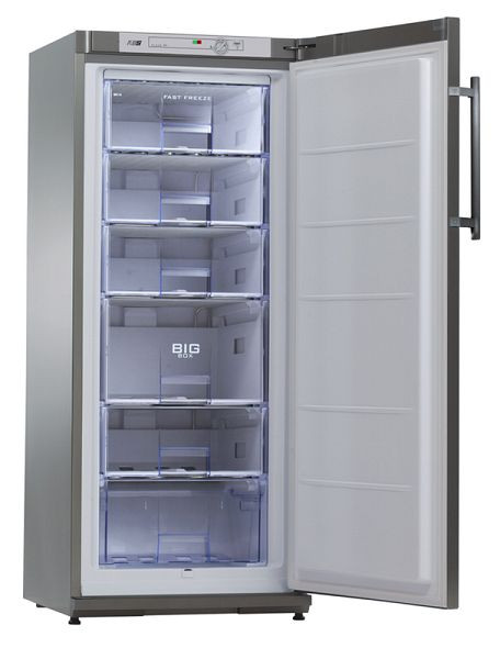 KBS Tiefkühlschrank TK 221 silber, 9190228, 4059395045789