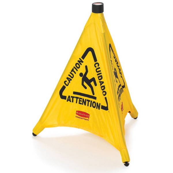 Stein HGS Pop-Up Pylon -Caution- Rubbermaid, 762 mm, 12147