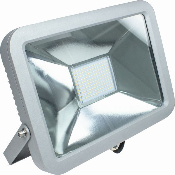 as-Schwabe „Slimline“ CHIP-LED-Strahler 50W SAMSUNG-LED-CHIP, 2m leichte Gummischlauchleitung H05RN-F 3G1,0 mit Schutzkontaktstecker, 46405
