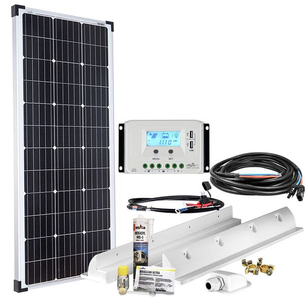 Offgridtec mPremium L-100W 12V Wohnmobil Solaranlage, 4-01-002710