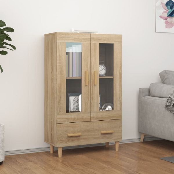 vidaXL Highboard Sonoma-Eiche 70x31x115 cm Holzwerkstoff, 812549