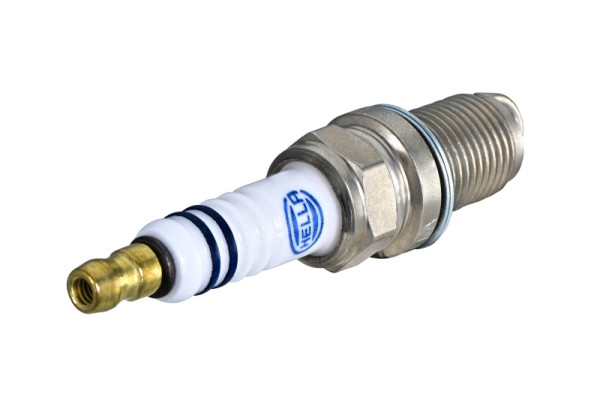 HELLA Zündkerze, Platinum PM8RC-10, Schlüsselweite: 16, Gewindelänge: 19mm, Elektrodenabstand: 1.0mm, 8EH 188 705-071