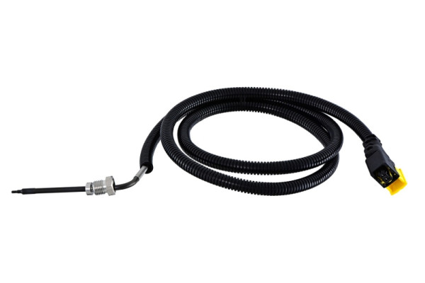 HELLA Sensor, Abgastemperatur, 2-polig, geschraubt, Kabel: 1225mm, 6PT 358 181-991