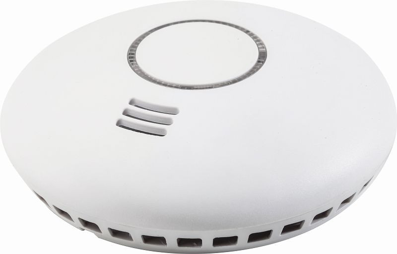 as-Schwabe Funk Rauchmelder H-AL 9600 - fotoelektrischer Rauchmelder zur Früherkennung aus allen Richtungen, geprüft nach EN14604, 90412