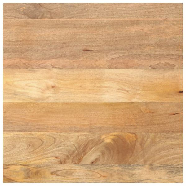 vidaXL Tischplatte 80x80x2,5 cm Quadratisch Massivholz Mango, 371480