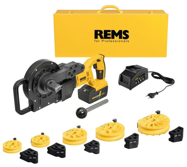 REMS Rohrbieger Curvo 22V Set 12-14-16-18-22, 580061 R220