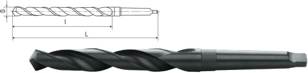 ELMAG HSS-Spiralbohrer mit Morsekegel DIN 345, Ø 43,0 mm, 71676