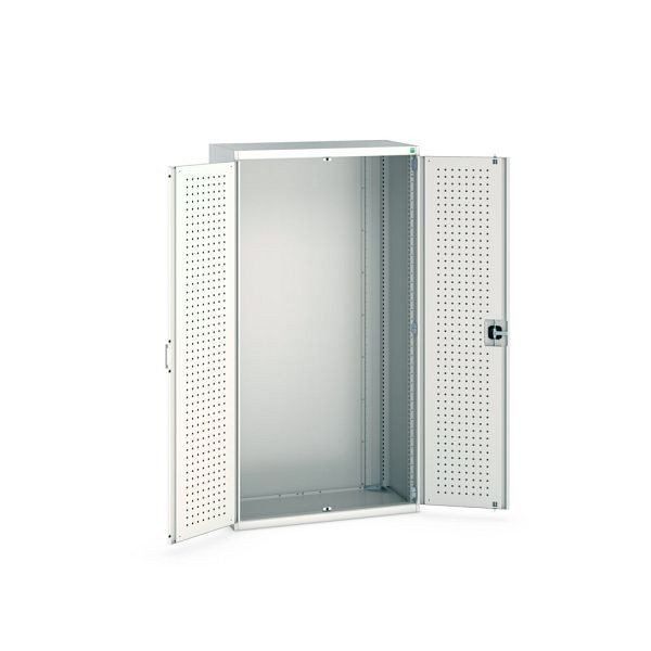 bott cubio Flügeltürschrank, BxTxH: 1050x525x2000mm, RAL 7035, Lichtgrau, 40013019.16V